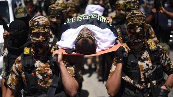 غزة تُودّع كوكبة من قادة المقاومة ومجاهديها قضوا في قصف صهيوني .. والفصائل تتعهد بالثأر