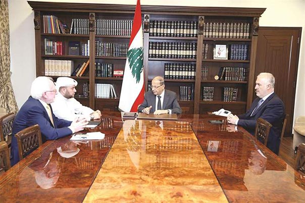 الرئيس عون: اللبنانيون مستعدون لمقاومة &rsquo;اسرائيل&rsquo;