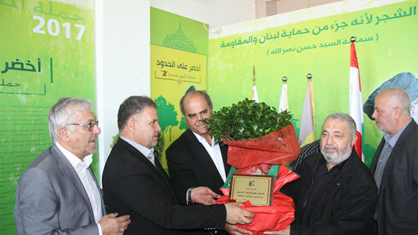 &rsquo;أخضر على كل الحدود&rsquo;.. حملة ثانية لزراعة مليون شجرة على الحدود في النبطية