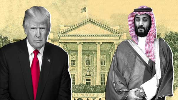&rsquo;مجتهد&rsquo;: بين بن سلمان وترامب مليار دولار.. ووسيلة اتصال خاصة 

