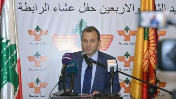 باسيل رداً على من يهددنا: &rsquo;سلام ووحدة&rsquo; ونطالب بعودة رئيس حكومتنا الى الوطن