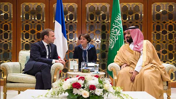 لقاء ماكرون_ابن سلمان في الرياض يفشل في إطلاق الحريري