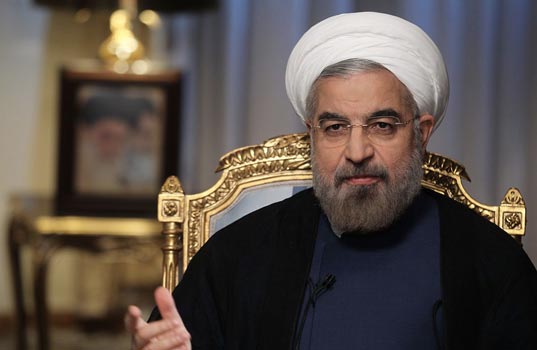 روحاني: لاستئصال الإرهاب في سوريا والحل بأيدي السوريين