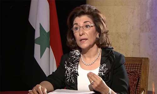 بثينة شعبان : رد الغرب على الارهاب جاء ضعيفًا ومتأخرًا