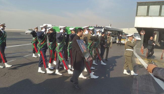تشييع الشهيد آبادي بعد صلاة الجمعة في طهران