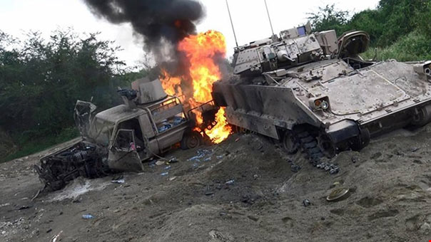 صاروخ باليستي يمني جديد على نجران والقوات السعودية في حالة هستيرية