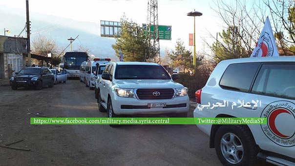 تنفيذ المرحلة الثانية من اتفاق الزبداني 