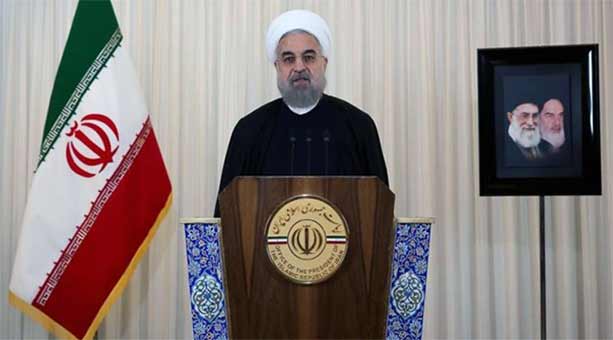 روحاني عن بدء تنفيذ الاتفاق النووي : اليوم يوم انتصار الشعب الايراني  