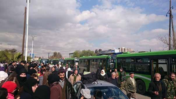 عودة مئات النازحين إلى منازلهم في الحيين الغربي والشرقي من منطقة &rsquo;القدم&rsquo; جنوبي دمشق