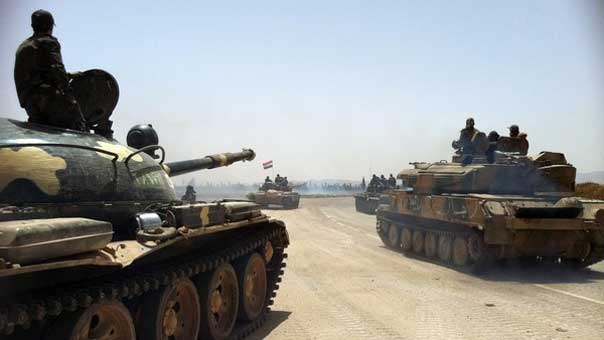 الجيش السوري يسطير على تلة برلهي في ريف حلب الشرقي