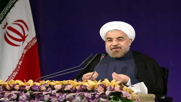 الرئيس روحاني: هدفنا هو القضاء علی الارهاب في سوريا وان يتمتع شعبها بحق تقرير المصير