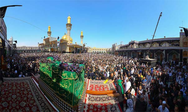 بغداد تعج بالمحبين عند باب المراد.. 12 مليون زائراً يحيون شهادة الإمام الكاظم &rsquo;ع&rsquo;