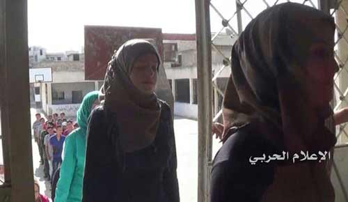 بالصور: الطلاب ببلدتي الفوعة وكفريا في ريف ادلب الشمالي يجرون امتحانات شهادة الثانوية العامة تحت القصف