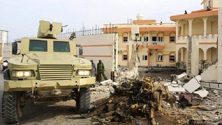 هجوم بالاسلحة الرشاشة والمتفجرات على فندق في مقديشو