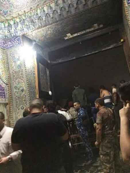 التكفير يستهدف مجدّدًا المراقد المقدسّة: عشرات الشهداء والجرحى في هجوم إرهابي على مقام سبع الدجيل