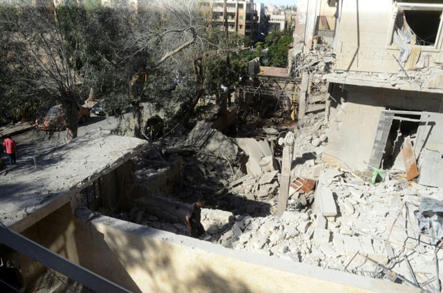 بالصوّر: قذائف التكفيريين تدمي حلب