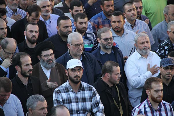 تشييع فقيد الجهاد والمقاومة القائد اسماعيل أحمد زهري في النبطية الفوقا