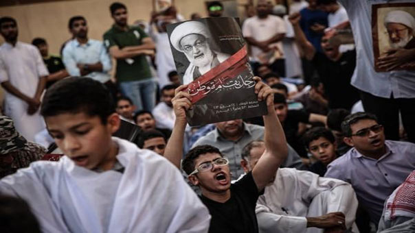 القضاء البحريني يحاكم آية الله قاسم غيابيًا ويرجئ الجلسة إلى 14 أغسطس/آب المقبل