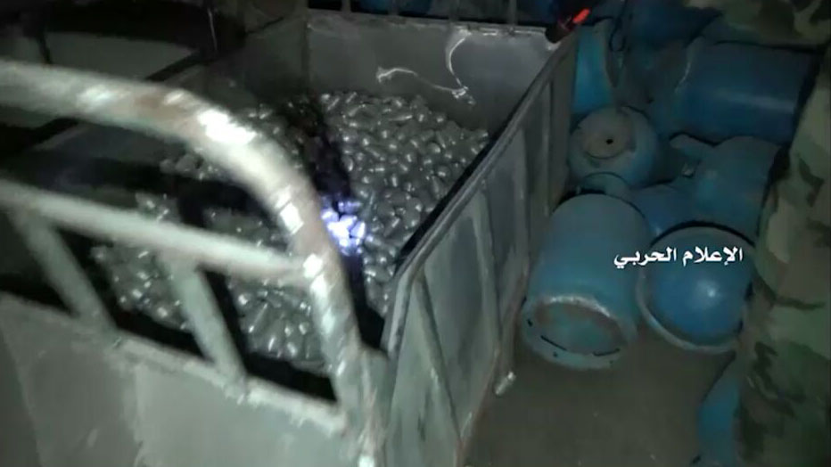 بالصور والفيديو: الجيش السوري يعثر على معمل كبير لتصنيع الصواريخ شمال حلب