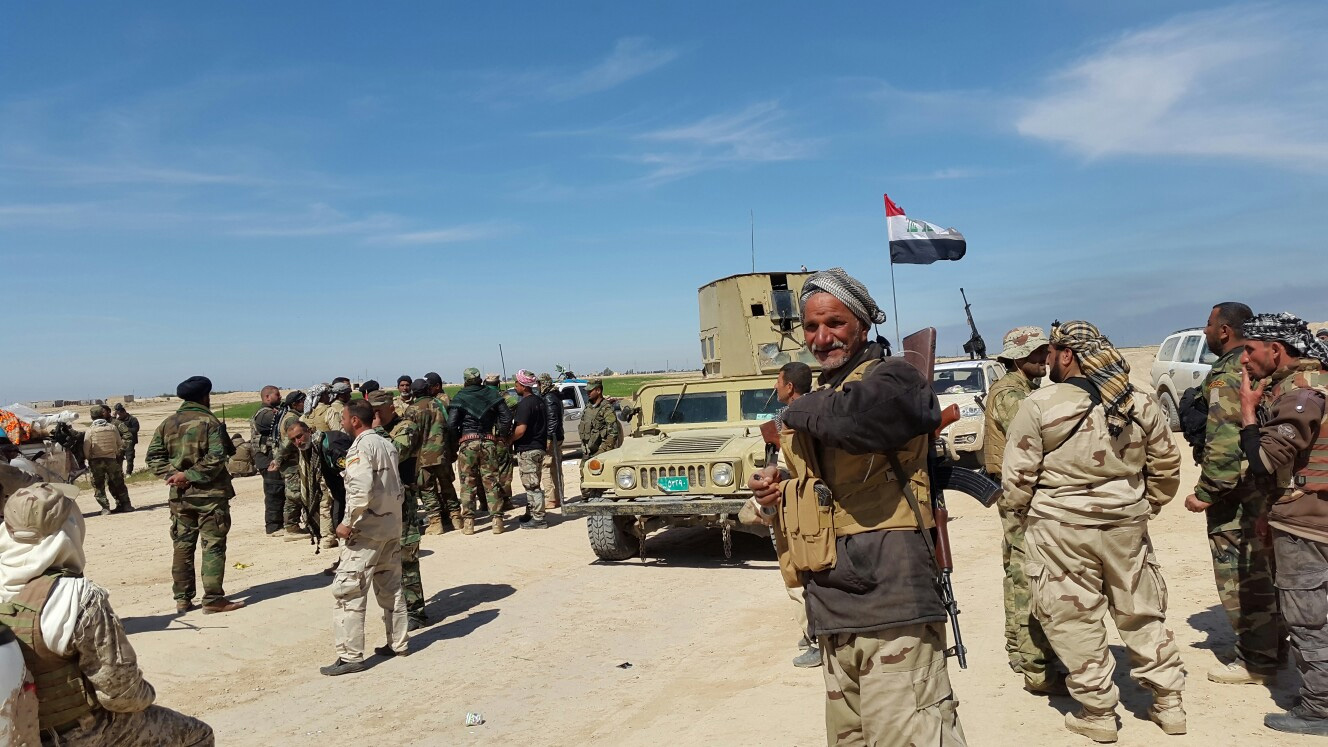 إنتهاء المرحلة الثانية من تحرير جزيرة الخالدية بمحافظة الأنبار العراقية