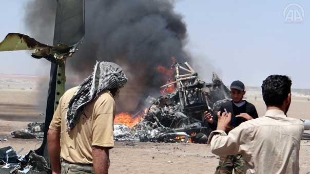 مقتل 5 عسكريين روس بإسقاط مروحية في إدلب
