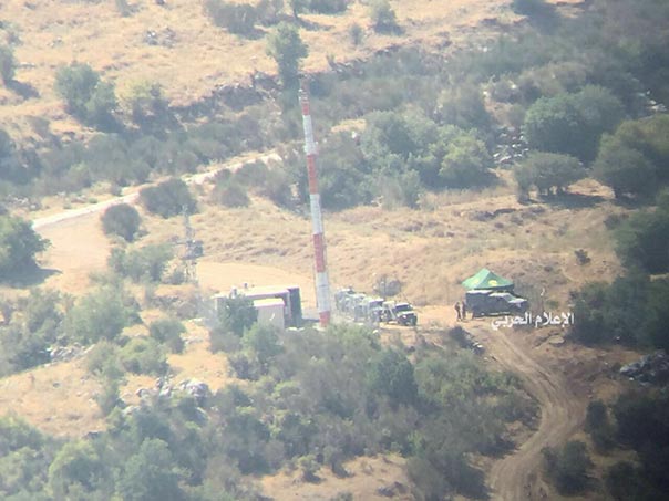 قوة معادية تضم أكثر من 50 جندياً &rsquo;اسرائيلياً&rsquo; تنتشر مقابل منطقة بركة النقار اللبنانية في مزارع شبعا