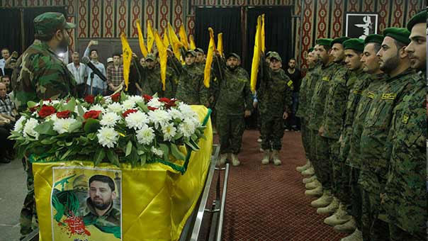 حزب الله وجمهور المقاومة يشيعون الشهيد المجاهد حسين علي معنقي الى مثواه الأخير
