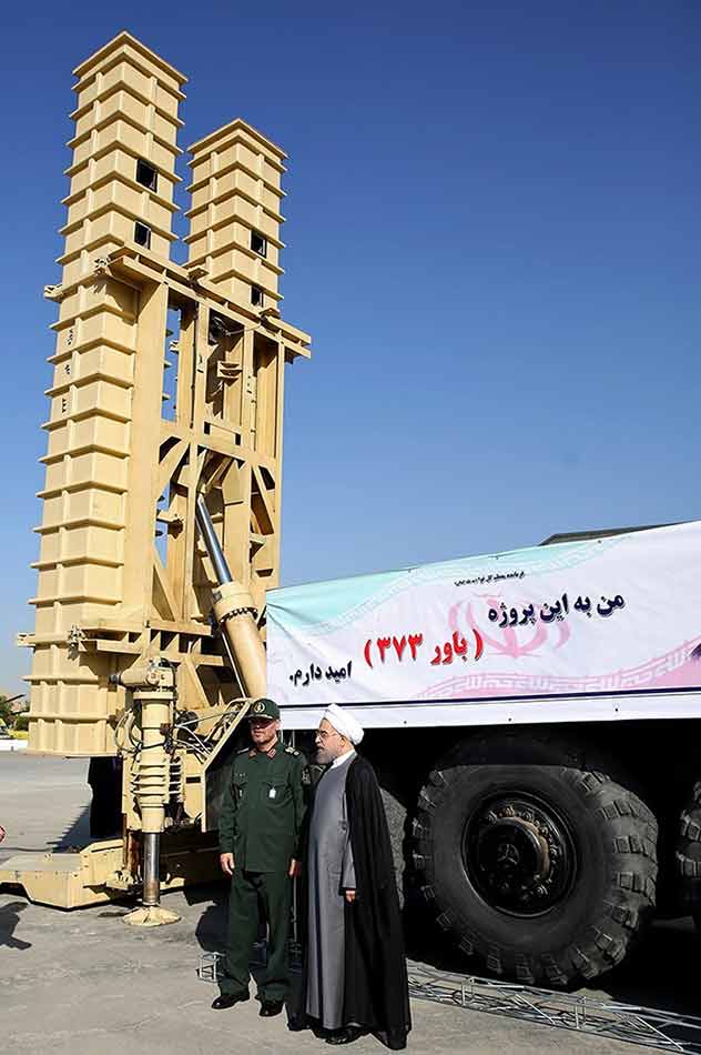 بالصور.. منظومة دفاع جوية ايرانية جديدة تماثل &rsquo;اس 300&rsquo; الروسية