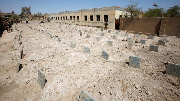 العثور على 550 جثة لإرهابيي &rsquo;داعش&rsquo; داخل مقبرة في الفلوجة