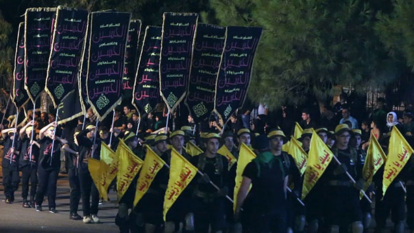 إحياء الليلة الثامنة من عاشوراء في الجنوب
