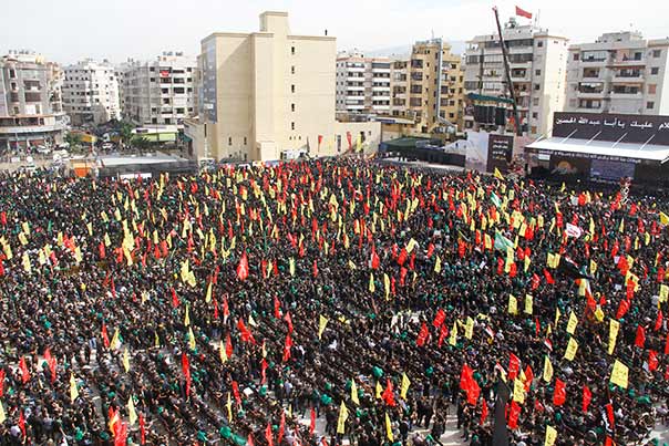 السيد نصر الله في مسيرة العاشر: اليمنيون سيمرغون أنف آل سعود في الوحل