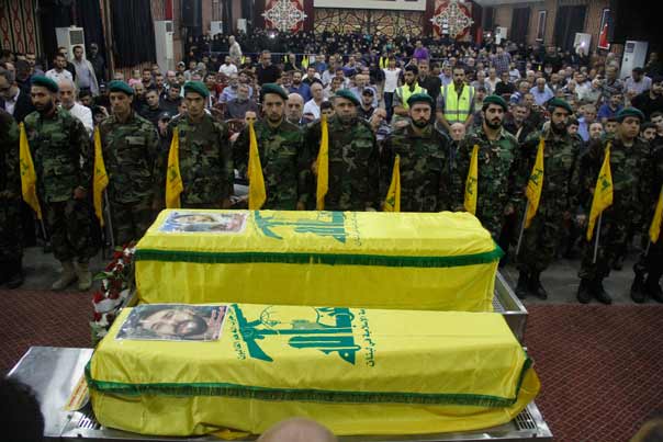 حزب الله وجمهور المقاومة يشيعون كوكبة من الشهداء الى مثواهم الاخير