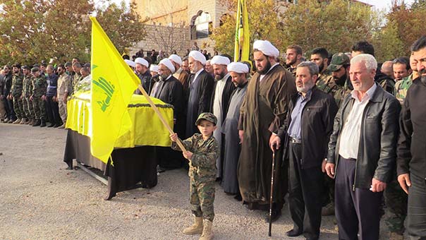 حزب الله وجمهور المقاومة شيّعوا الشهيدين حسن شهلا وعبدالله حمية 