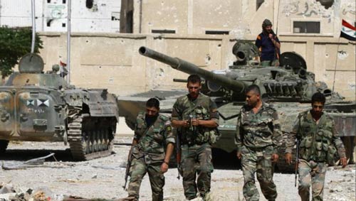 بالفيديو: القضاء على 12 إرهابيًا بتفجير عبوة ناسفة في منطقة براق في ريف درعا الشمالي الشرقي
