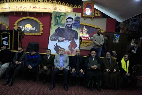 تشييع الشهيدين المجاهدين حسن حسين فقيه وعباس الحسين الموسوي الى مثواهما الاخير 