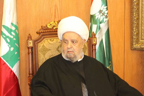 الشيخ قبلان يهنئ اللبنانيين عموما والمسيحيين خصوصا بحلول عيد الميلاد