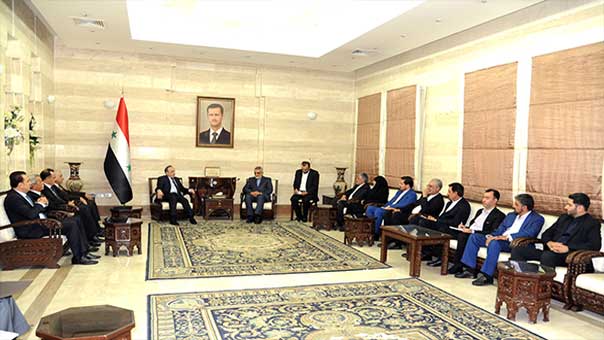 خميس لبروجردي: العلاقات السورية الإيرانية أصبحت مثالاً يُحتذى للعلاقات الدولية المتميزة