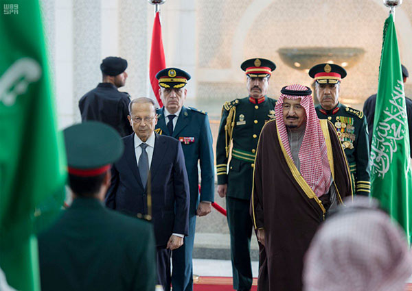 الرئيس عون يلتقي الملك السعودي