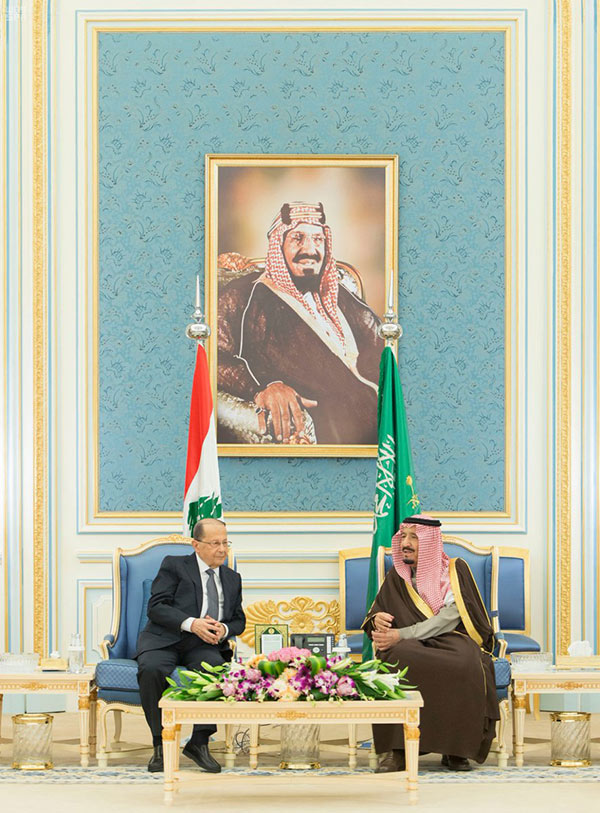 الرئيس عون يلتقي الملك السعودي