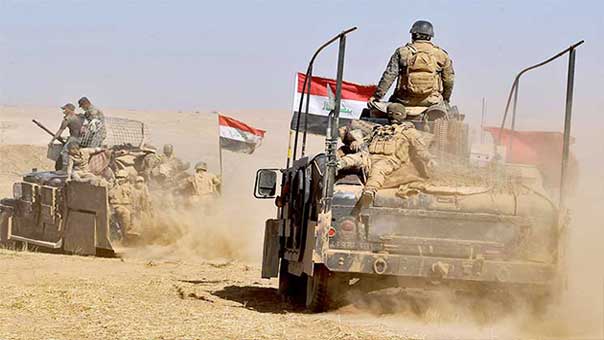 القوات المسلحة العراقية تحرر مناطق واسعة في الموصل.. وتعاهد الشعب بتحرير نينوى كاملة