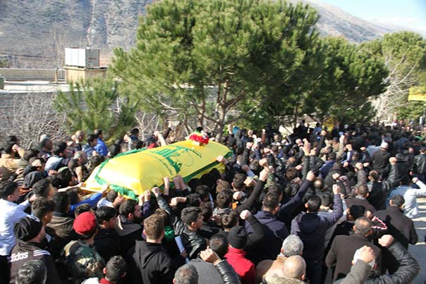 حزب الله وجمهور المقاومة شيّعوا الشهيد حسين عبد الله في قليا بالبقاع الغربي