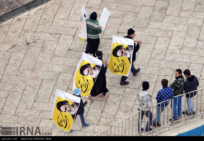 بالصور- هكذا احتفى الايرانيون بالذكرى 38 لانتصار الثورة الاسلامية