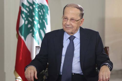 الرئيس عون: سلاح المقاومة جزء أساسي من الدفاع عن لبنان وتدخل حزب الله في سوريا جاء بعد تدخل المجموعات الارهابية في لبنان