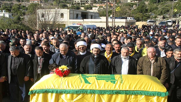 حزب الله يشيع الشهيد المجاهد مهدي علي حيدر&rsquo;ذو الفقار&rsquo; في اللويزة الجنوبية