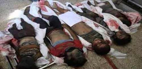 مجزرة للعدوان السعودي في سوق شعبي بالحديدة..22 شهيداً و10 جرحى
