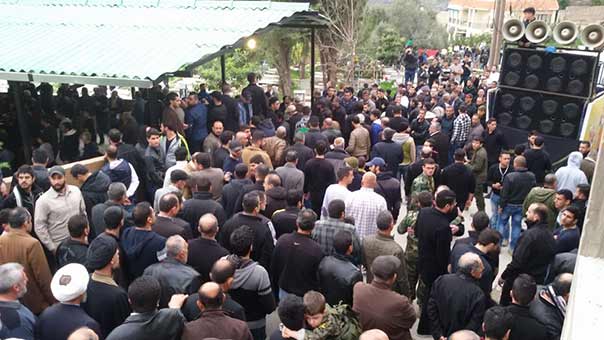 حزب الله يشيّع الشهيد بديع حمية في بلدة كفرحتى الجنوبية