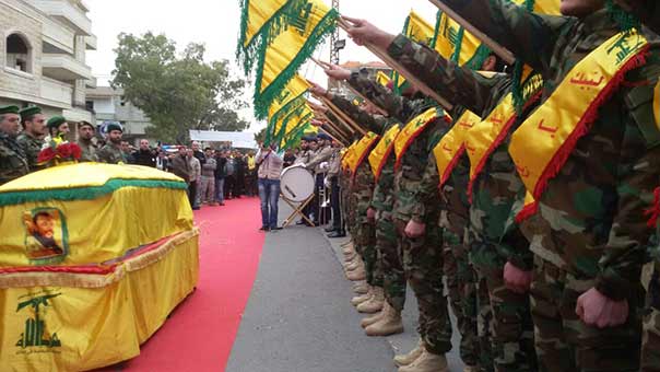 حزب الله يشيّع الشهيد بديع حمية في بلدة كفرحتى الجنوبية