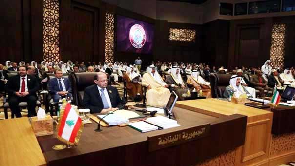 عون في القمة العربية: خطورة المرحلة تحتّم وقف الحرب وحذار أن نذهب جميعاً عمولة حل ليس بعيداً يفرض علينا