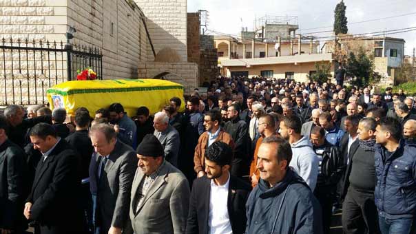 تشييع فقيد الكلمة الحرة المقاومة ابراهيم عواضة بموكب مهيب