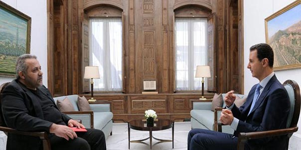 الرئيس الأسد: واثقون من النصر.. وأي تدخل لأي جندي دون إذن الحكومة السورية هو غزو